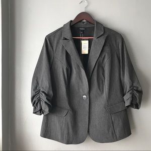 Torrid Heather Gray Blazer